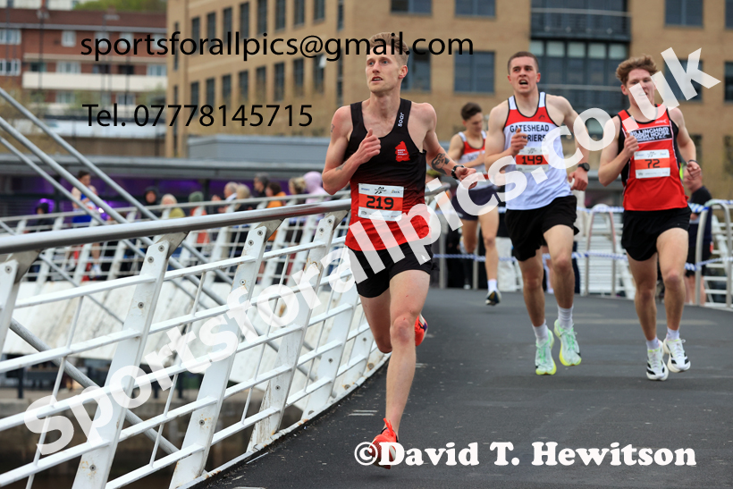 Quayside 5k, 2026 Quayside 5k and Junior 3k, Newcastle/Gateshead. Photo: David T. Hewitson/Sports for All Pics